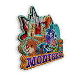 Kühlschrankmagnet für Montreal, Kanada 1851