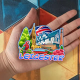 Kühlschrankmagnet für Leicester UK 1483