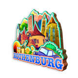 Kühlschrankmagnet für Rothenburg Deutschland 1217