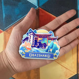 Refrigerator Magnet for Baishan, Jilin, China  728