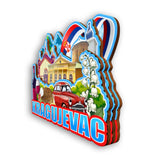 Refrigerator Magnet for Kragujevac Serbia  2513