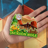 Refrigerator Magnet for Jackson Hole Wyoming USA  931