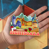 Refrigerator Magnet for Sighisoara Romania  2327