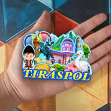Refrigerator Magnet for Tiraspol Moldova  2516