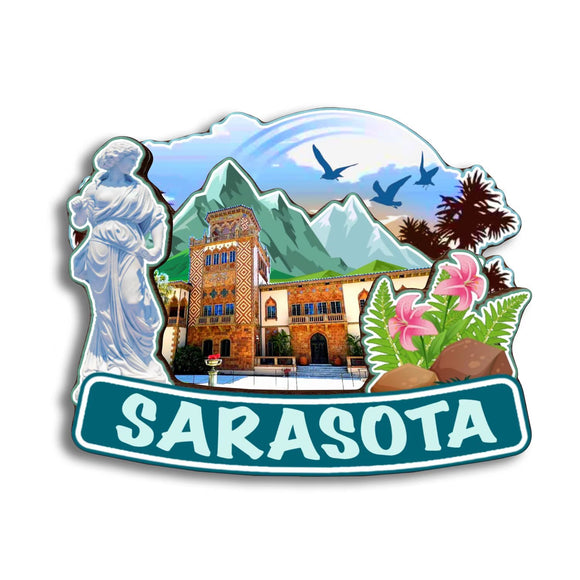 Магнит на холодильник для Сарасоты, Флорида, США, 175