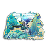 Refrigerator Magnet for Lushan Scenic Area, Jiangxi, China  86