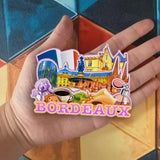 Refrigerator Magnet for Bordeaux France  2572