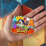 Refrigerator Magnet for Banff Canada  1866