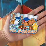 Магнит на холодильник для Волгограда Россия 2538