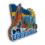 Refrigerator Magnet for Uppsala Sweden  2166
