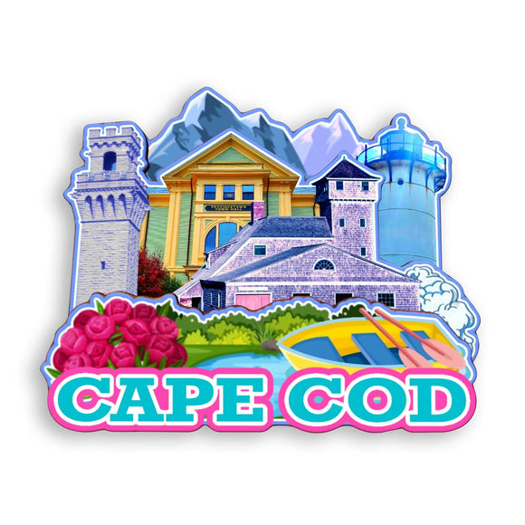 Refrigerator Magnet for Cape Cod Massachusetts USA  987
