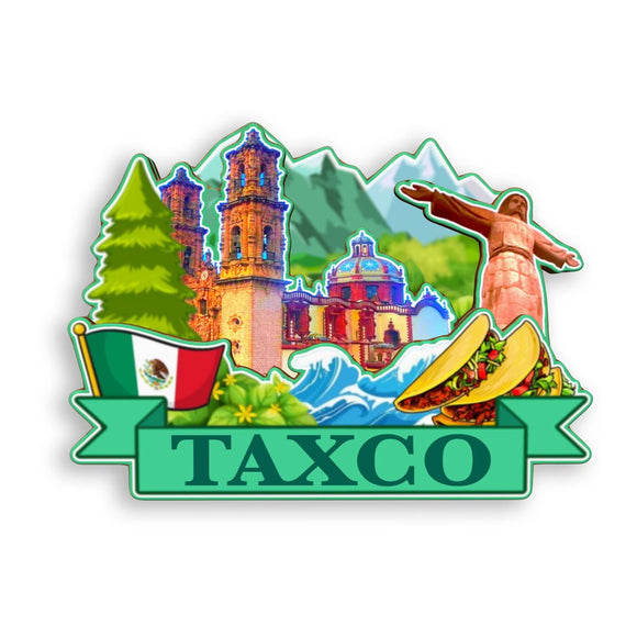 Refrigerator Magnet for Taxco Mexico  1826