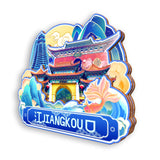 Refrigerator Magnet for Jiangkou, Guizhou, China  676