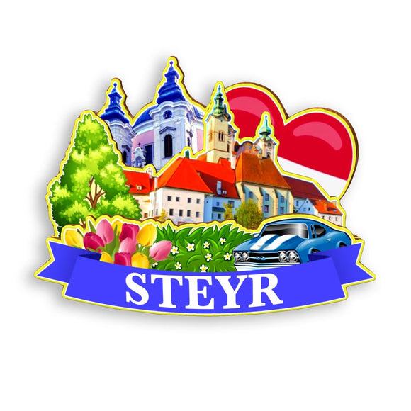 Refrigerator Magnet for Steyr Austria  1605