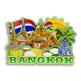 Refrigerator Magnet for Bangkok Thailand  2782