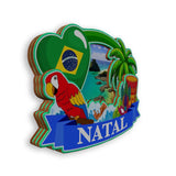 Refrigerator Magnet for Natal Brazil  1918