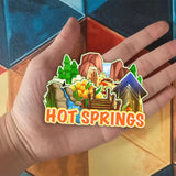 Refrigerator Magnet for Hot Springs Arkansas USA  337