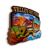 Refrigerator Magnet for Valley Of Fire State Park Nevada USA  1046
