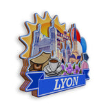Refrigerator Magnet for Lyon France  1316