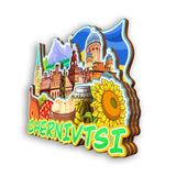 Refrigerator Magnet for Chernivtsi Ukraine  2394