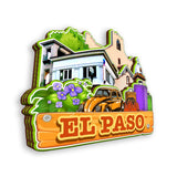 Kühlschrankmagnet für El Paso Texas USA 391