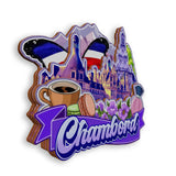 Refrigerator Magnet for Chambord France  1342
