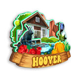 Kühlschrankmagnet für Hoover Alabama USA 369