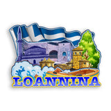 Refrigerator Magnet for Loannina Greece  1721