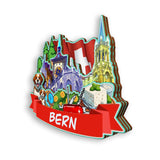 Магнит на холодильник Берн Швейцария 2035