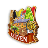 Refrigerator Magnet for Leuven Belgium  2014
