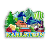 Refrigerator Magnet for Karlstejn Czech  2106