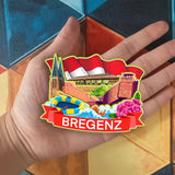 Refrigerator Magnet for Bregenz Austria  1607