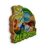 Kühlschrankmagnet für Albufeira Portugal 1967