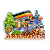 Refrigerator Magnet for Ardennes Belgium  2017