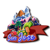 Kühlschrankmagnet für San Jose, Kalifornien, USA 232