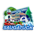 Refrigerator Magnet for Saugatuck Michigan USA  998