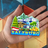 Refrigerator Magnet for Salzburg Austria  1591