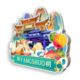 Refrigerator Magnet for Yangshuo, Guangxi, China  695