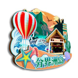 Магнит на холодильник с изображением острова Фэньцзечжоу, Санья, Хайнань, Китай 47