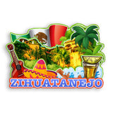 Refrigerator Magnet for Zihuatanejo Mexico  1837