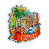 Kühlschrankmagnet für Genua, Italien 1280
