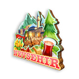 Магнит на холодильник для Невшехира, Турция, 1678