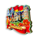 Refrigerator Magnet for Santander Spain  1436