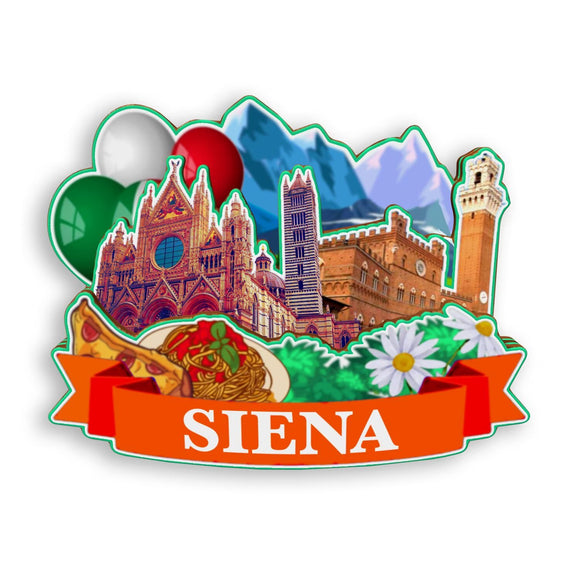 Refrigerator Magnet for Siena Italy  1305