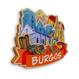 Refrigerator Magnet for Burgos Spain  1506