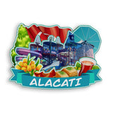 Refrigerator Magnet for Alacati Greece  1690