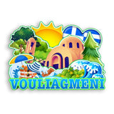 Refrigerator Magnet for Vouliagmeni Greece  1774