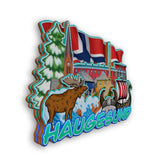 Refrigerator Magnet for Haugesund Norway  2289