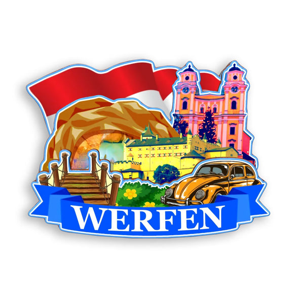 Refrigerator Magnet for Werfen Austria  1617