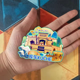 Kühlschrankmagnet für Kuqa, Xinjiang, China 632